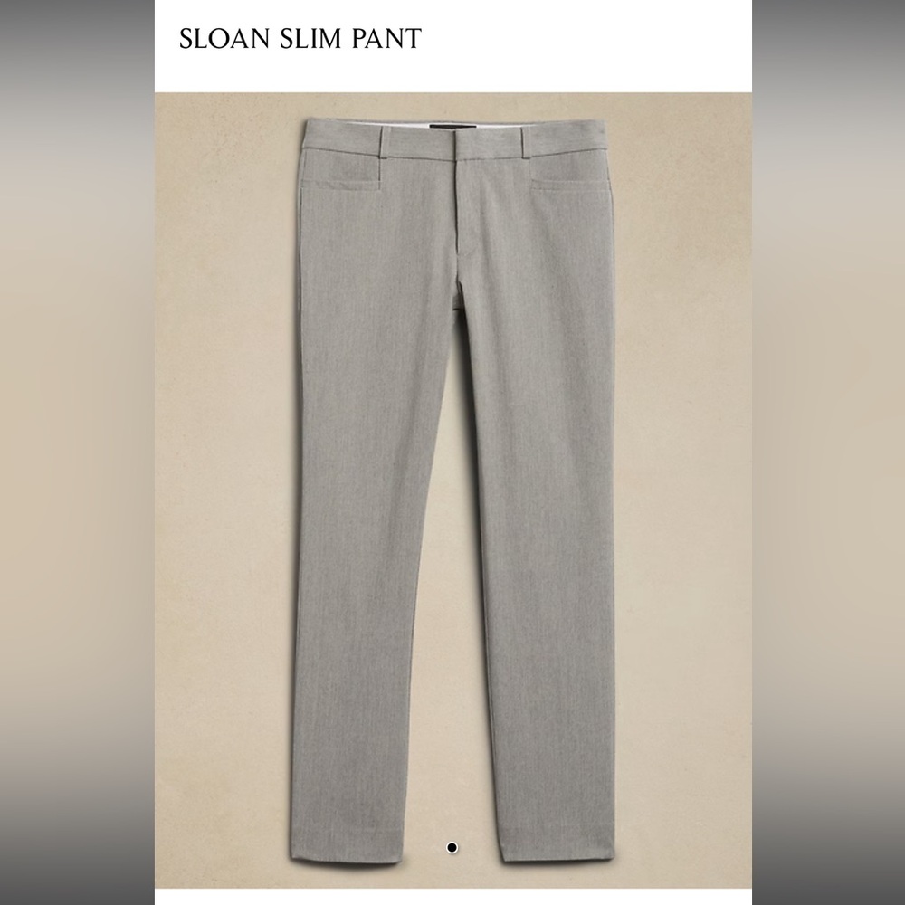 Banana Republic Sloan Yellow Women's Pants